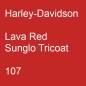 Preview: Harley-Davidson, Lava Red Sunglo Tricoat, 107.